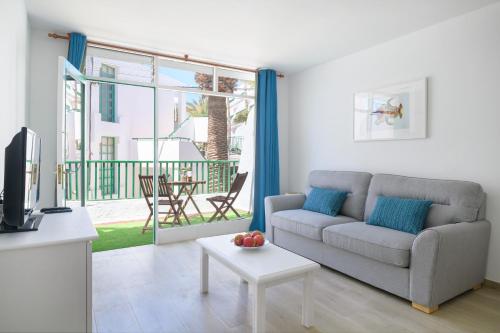 Duna Beach in Puerto Del Carmen, Spain