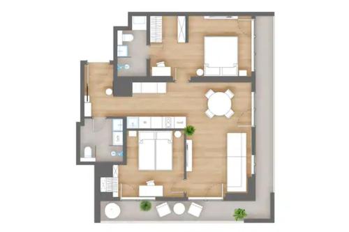 White apartment