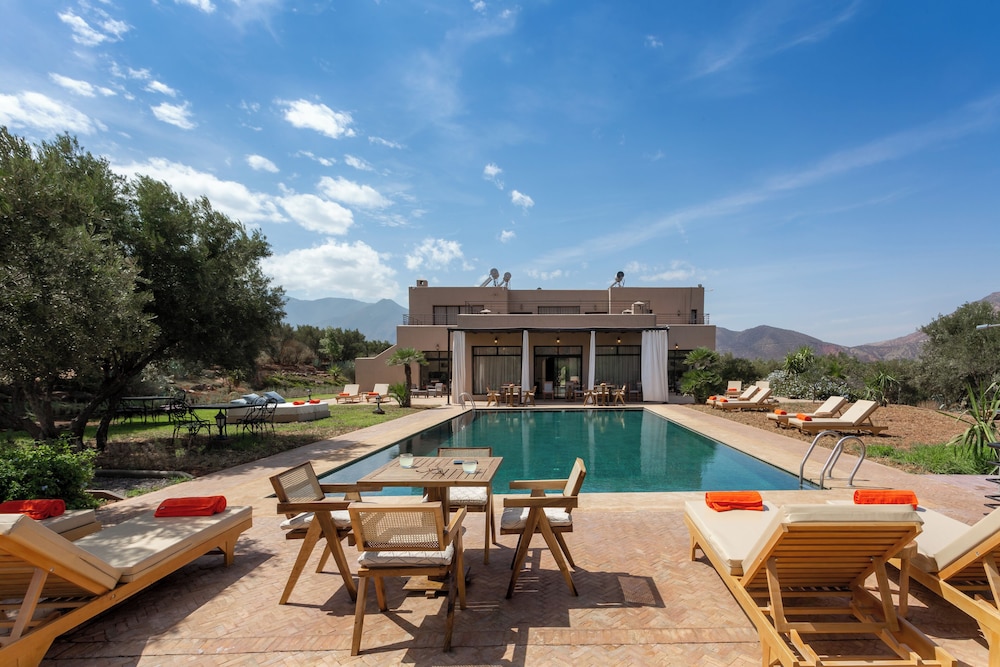 Atlas Luxury Garden in Unknown City, Morocco