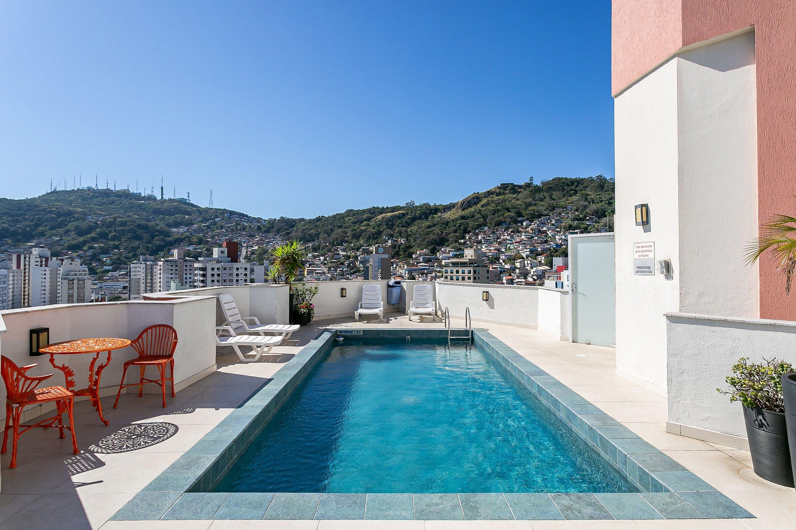 Studio Moderno com Piscina no Rooftop #CA48 — Florianopolis — photo 4