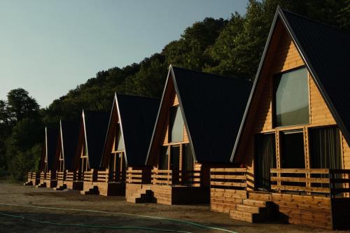 The Wooden Village by Nemercka in Permet, Albania