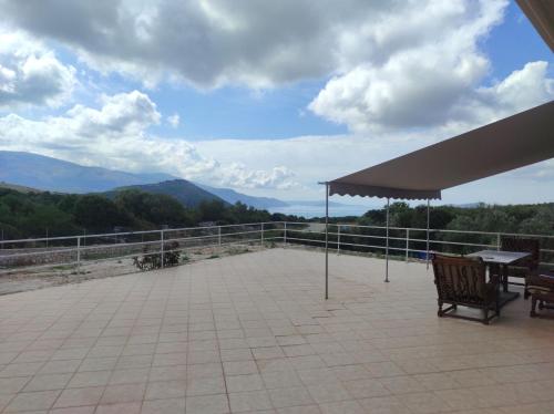 Atheras Balcony in Lixouri, Greece