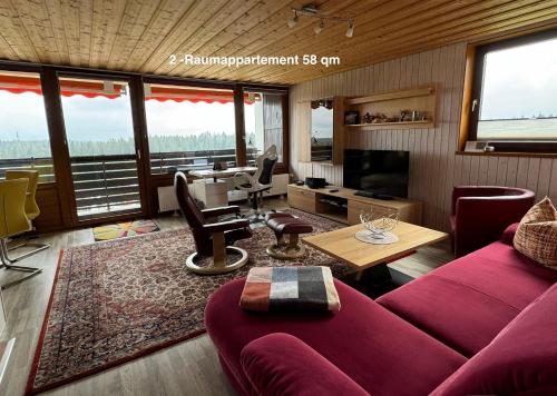 2 Raum Ferienappartements 58 qm Dieter Hoffmann Freudenstadt Kniebis beim Nationalpark — 4-Star Luxury Hotel in Freudenstadt, Germany