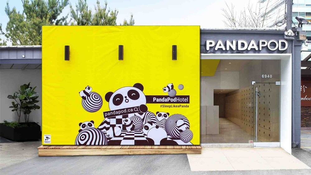 Panda Pod Hotel in Richmond, Canada