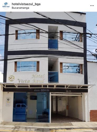 Vista azul in Bucaramanga, Colombia