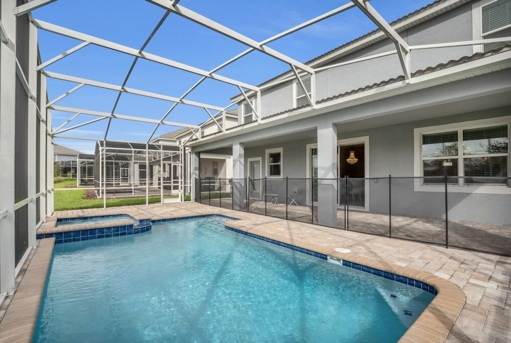 8 Bed Pool spa In Champions Gate Resort 8 Bedroom Villa by Redawning - featured photo