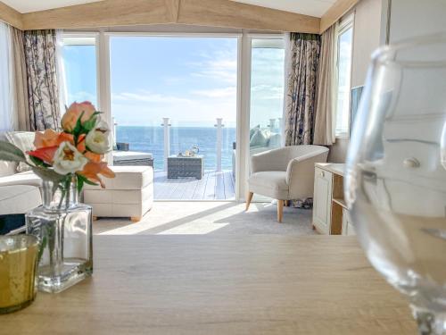 Swift Mosselle Pitch 24 Creek Caravan Park dog friendly in Ringstead, United Kingdom