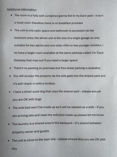 Gwynnie Getaway in Wollongong, Australia