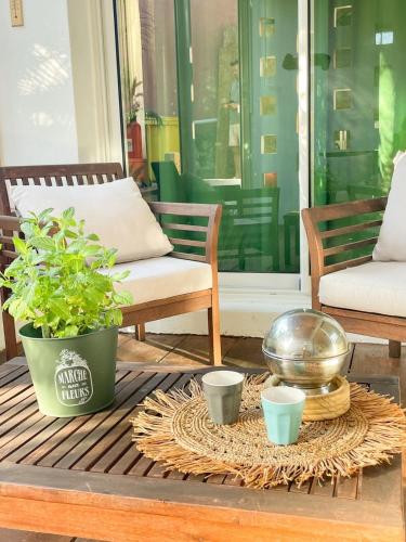 Zoli kaz in Saint-Pierre, Réunion