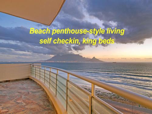 Beach penthouse style living self checkin king beds — 4-Star Luxury Hotel in Cape Town, South Africa