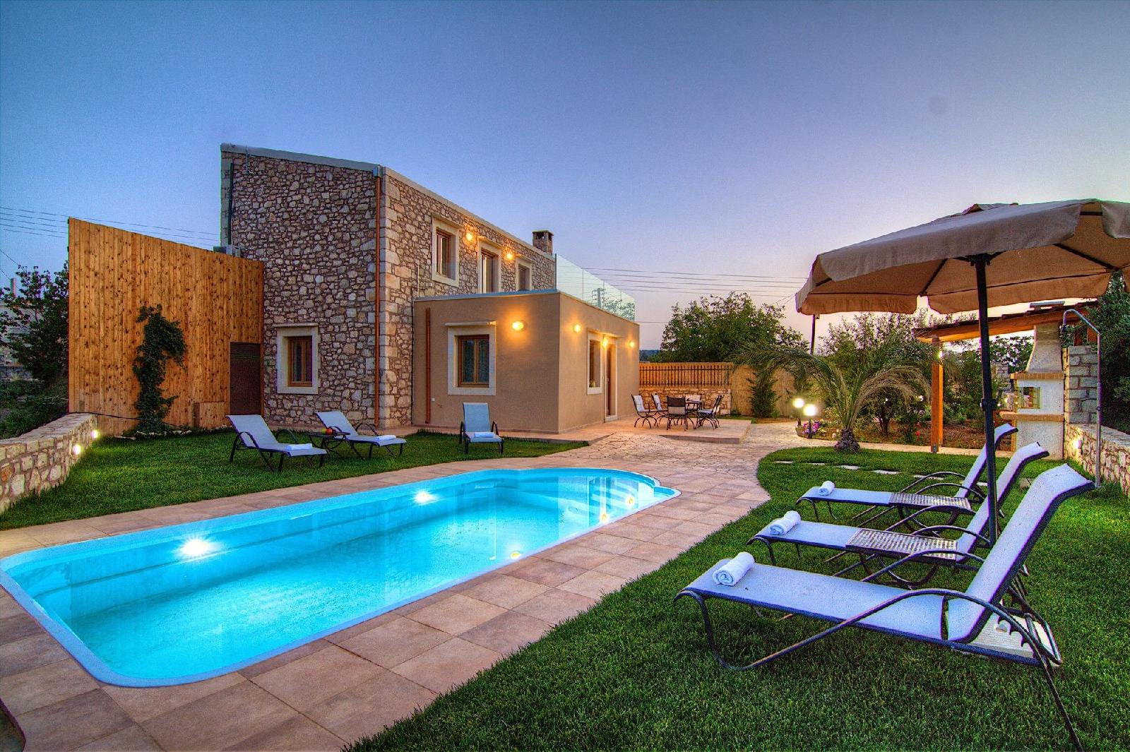 Green Paradise Villa — 4-Star Luxury Hotel in Rethymno, Greece