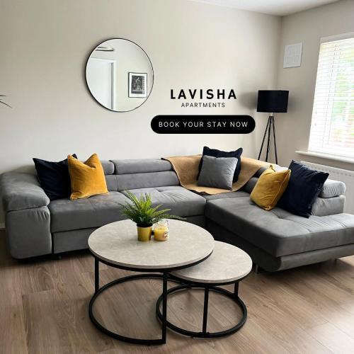 Stunning 2 Bedroom City Centre Apartment With Free Parking — 4-Star Luxury Hotel in Birmingham, United Kingdom