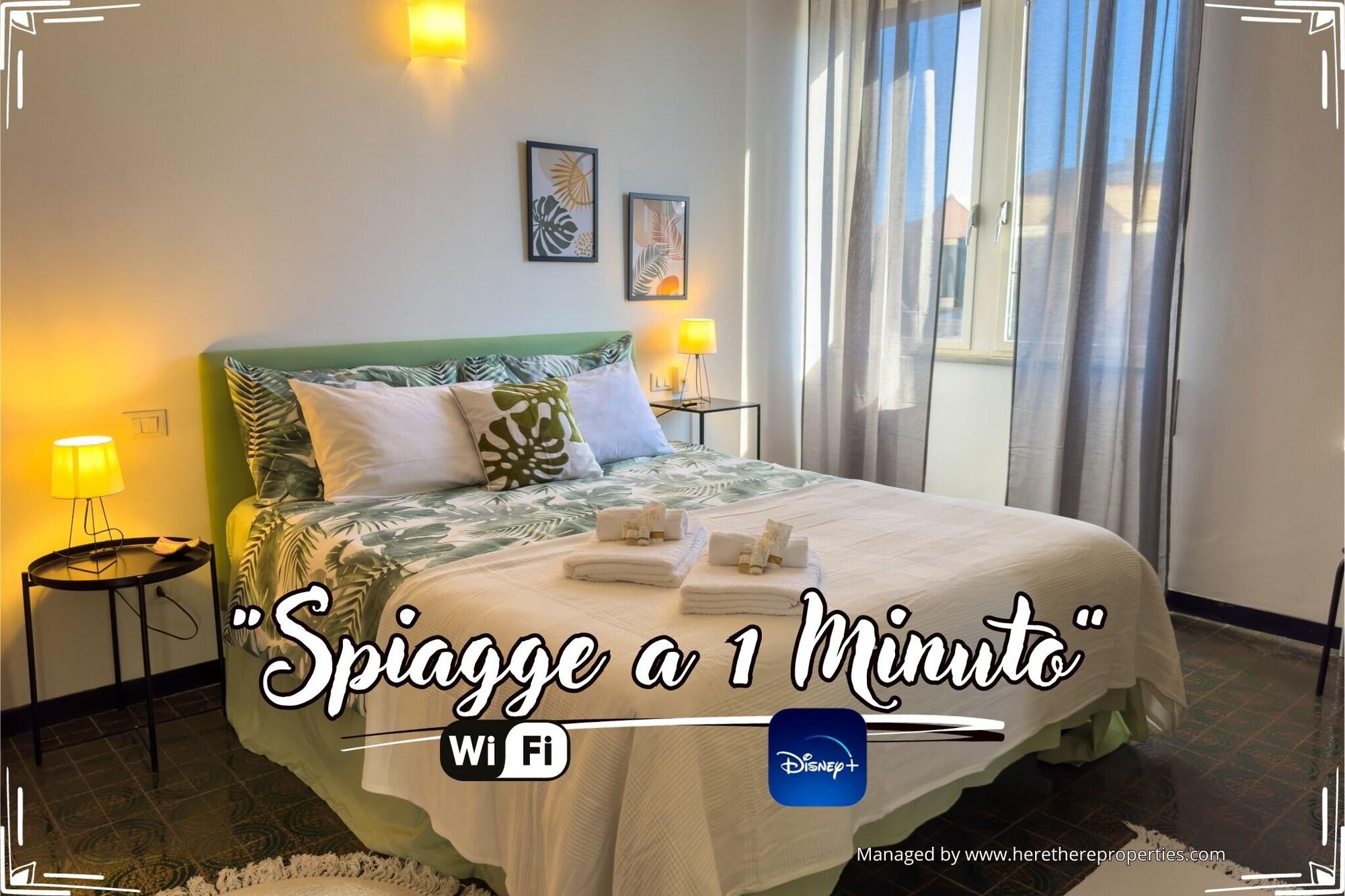 Beaches 1 min away Free WiFi Smart TV AC — 4-Star Luxury Hotel in Albisola Superiore, Italy