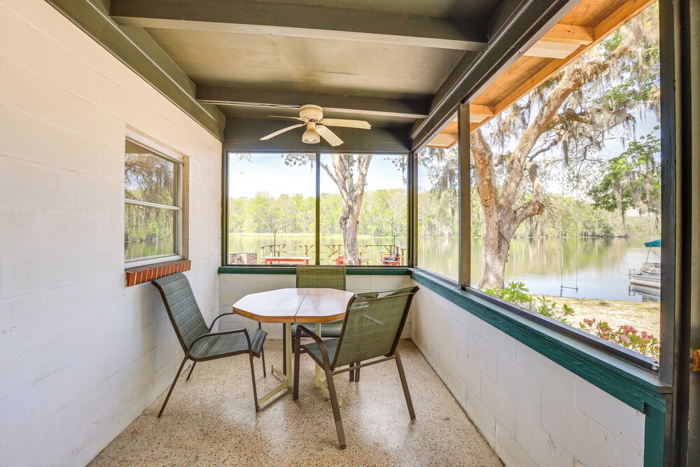 Dock And Fire Pit Scenic Studio On Suwannee River 21591330 — Chiefland