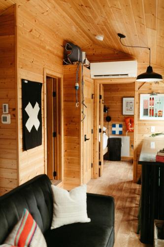The BOAT HAUS A Montana Tiny Cabin Forest Retreat — 4-Star Luxury Hotel in Lakeside, United States