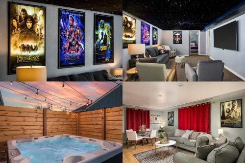 Movie Theater Hot Tub Game Yard Sleeps 10 — hotel in Arvada