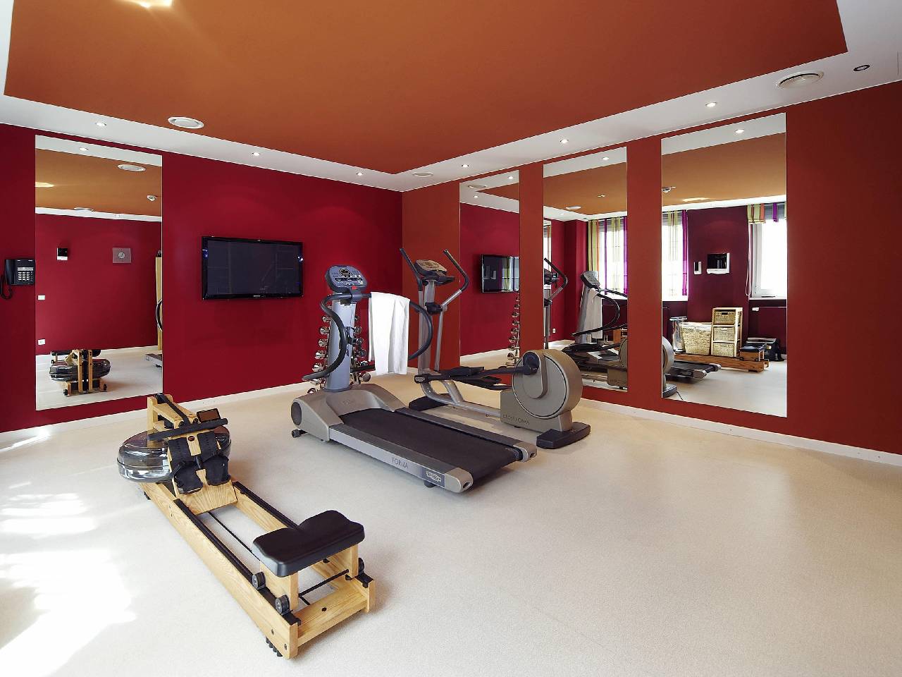Health club fitness center gym