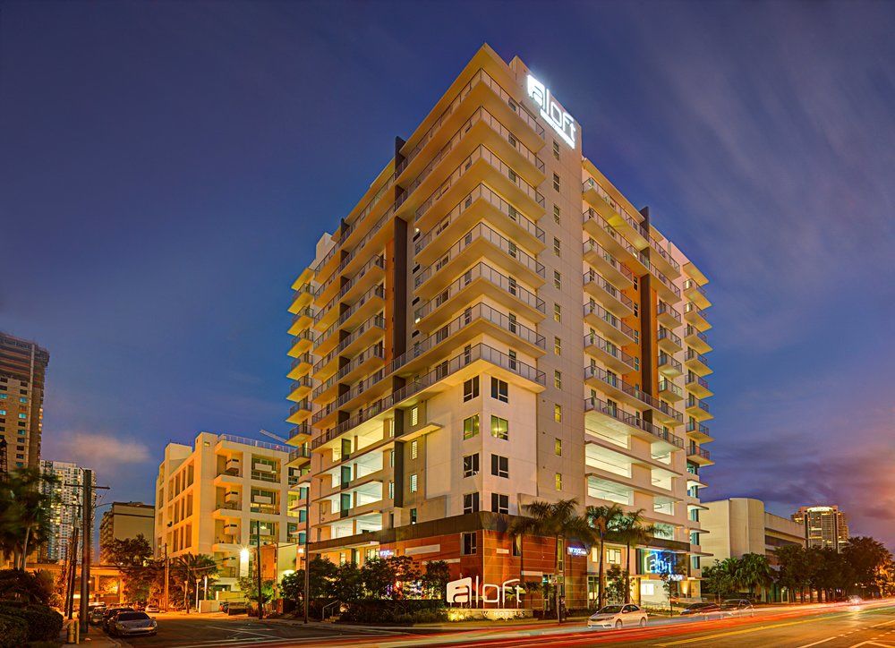 Aloft Miami Brickell - carbon neutral hotel in Miami
