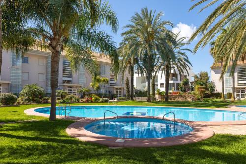 Golden Gardens in Javea, Spain