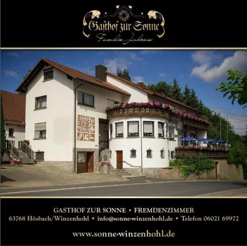 Gasthof zur Sonne Winzenhohl — hotel in Hosbach