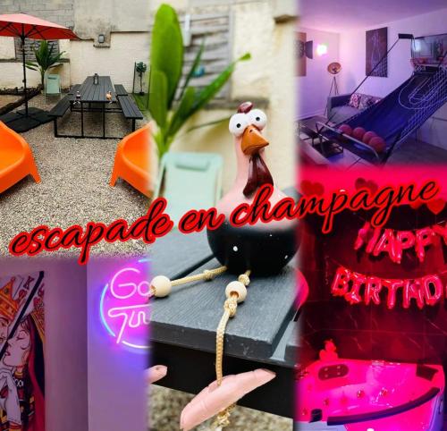Le Coeur Du Vignoble Capacite 16 Personnes Max Venez Partager Un Moment Agreable En Famille Amis Couples Jeux Petanque Jacuzzi — Epernay