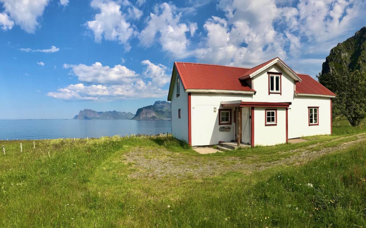 Midnight Sun Panorama in Unknown City, Norway