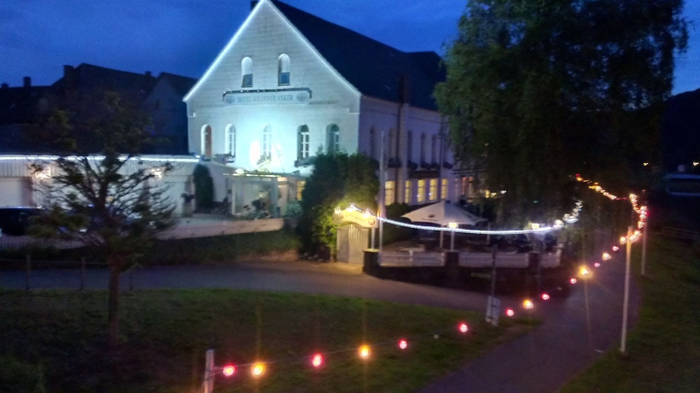 Front of property - evening/night