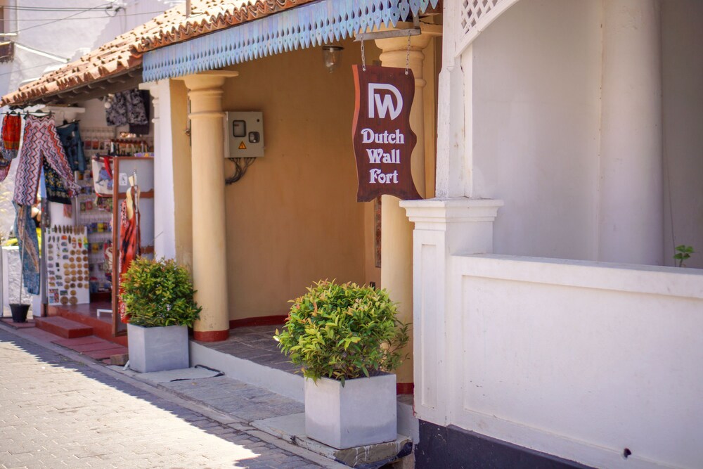 Dutch Wall in Galle, Sri Lanka