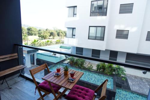 Blue Palm Pool quiet and comfort in Tangier — 4-Star Luxury Hotel in Tangier, Morocco