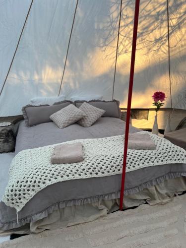 Elämyksellinen majoitus glamping teltassa in Kokkola, Finland