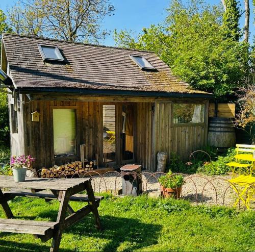 The Cabin at Shambala now with sauna available to book