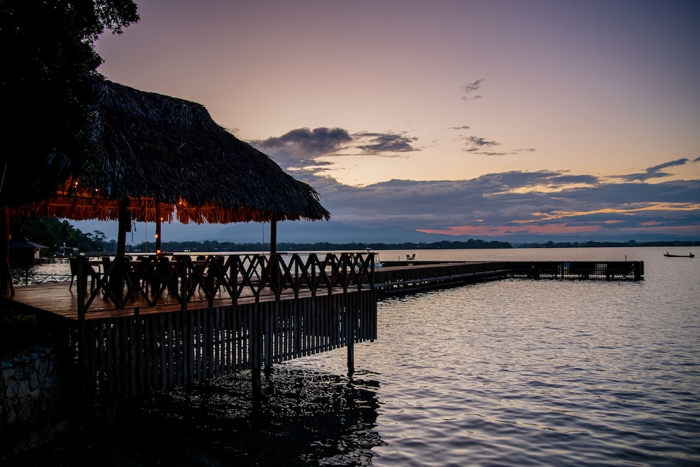 Banana Palms Hotel in Livingston, Guatemala