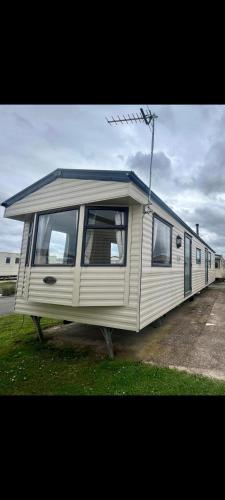 Jones caravan hire fir tree in Rhyl, United Kingdom