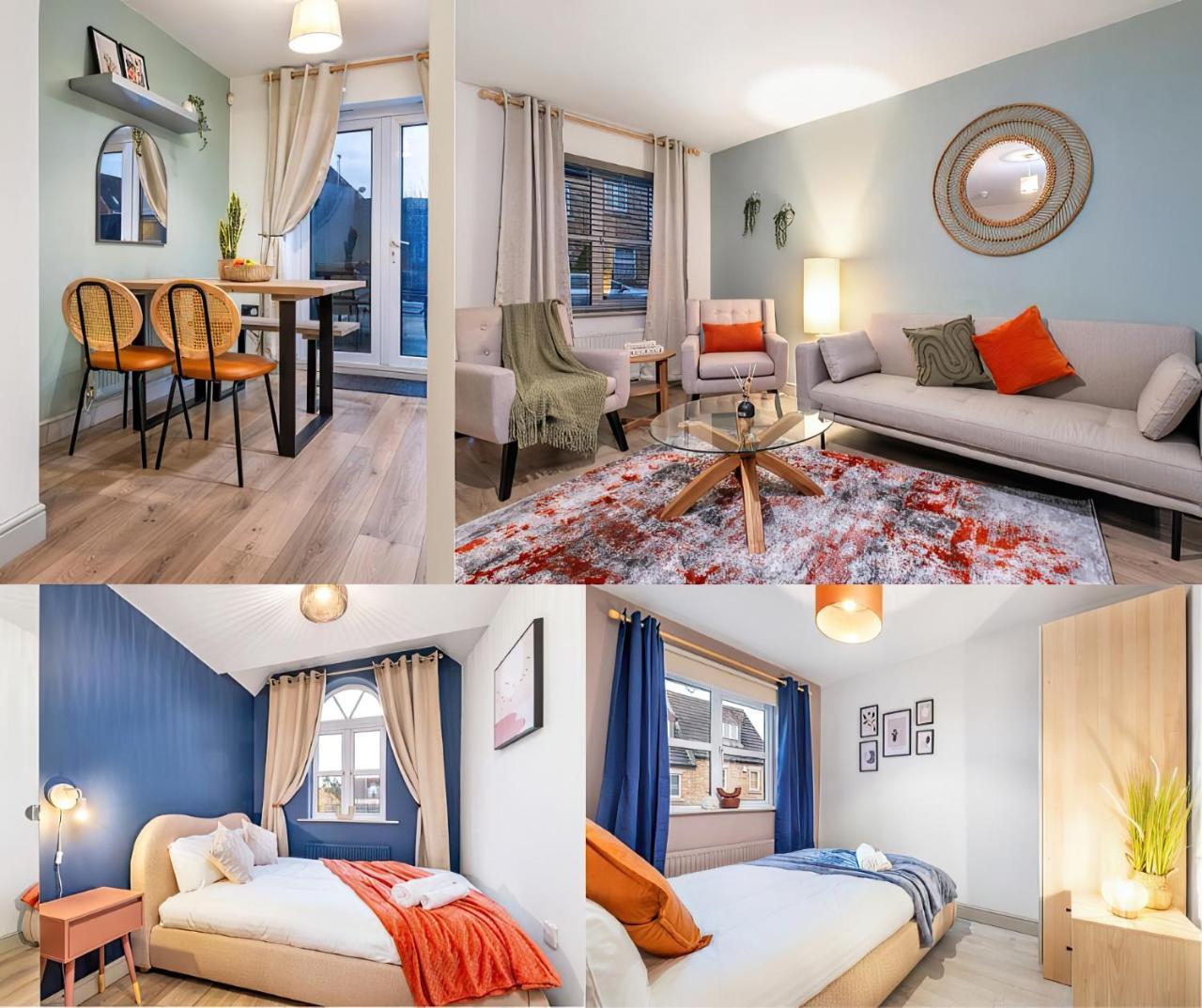 Modern 3 Bedroom Retreat Perfect for Families or Groups — 4-Star Luxury Hotel in Peterborough, United Kingdom