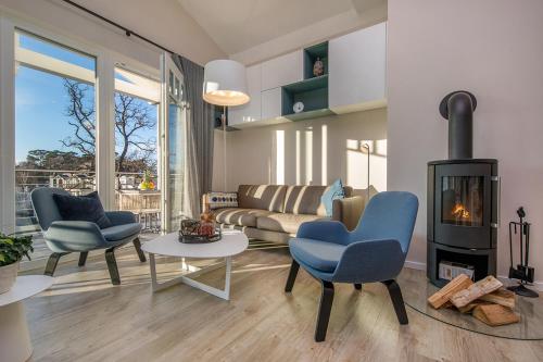 Villa Düne 4 WG1 im EG mit Terrasse strandnah — 4-Star Luxury Hotel in Ostseebad Binz, Germany