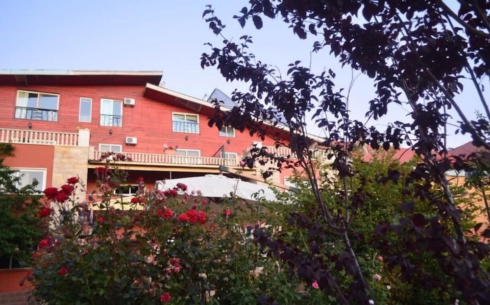 Alpine hotel cedars in Bcharre, Lebanon