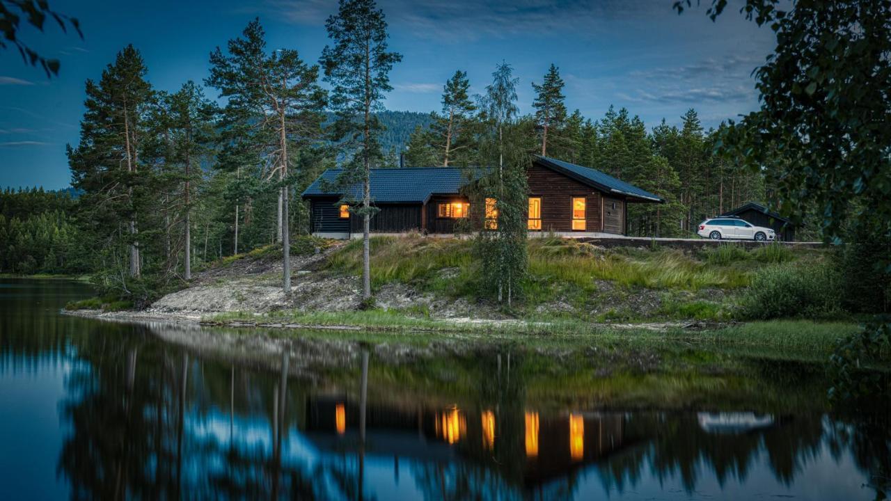 Lakeside Haven Vradal in Unknown City, Norway