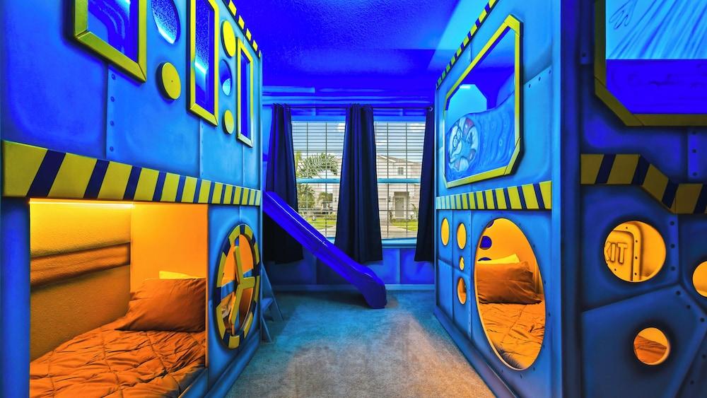 Mario Game Room Theater Loft W Pool SPA Disney - photo 2