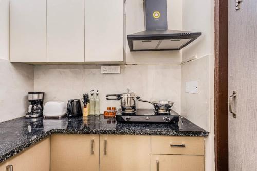 Eco chic haven in Gurgaon with balcony