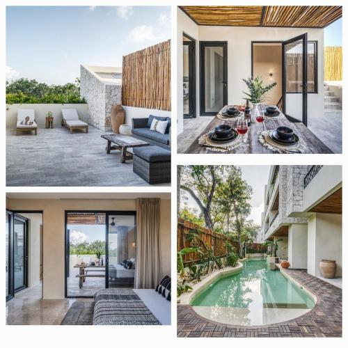 3 BR Penthouse with private Pool & Sunset Terrace — 4-Star Luxury Hotel in Tulum, Mexico