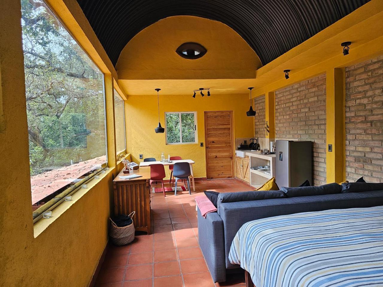 La Cabaña Negra al fondo del Bosque de Tepoztlán in Tepoztlan, Mexico