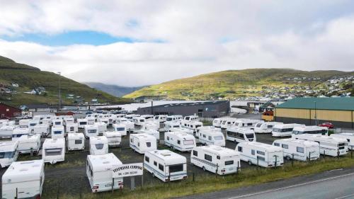 Central location in Vestmanna in Vestmanna, Faroe Islands