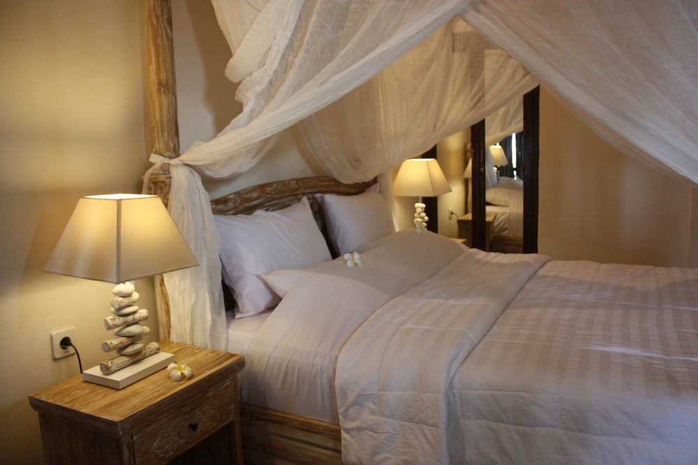 Joglo on the Beach in Banjar, Indonesia