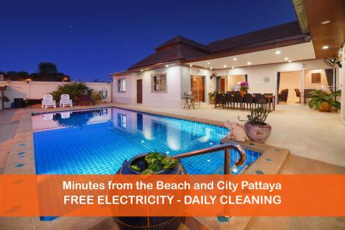 Villa Bos 5 minutes to the Beach Jomtien Free electricity — 4-Star Luxury Hotel in Pattaya, Thailand