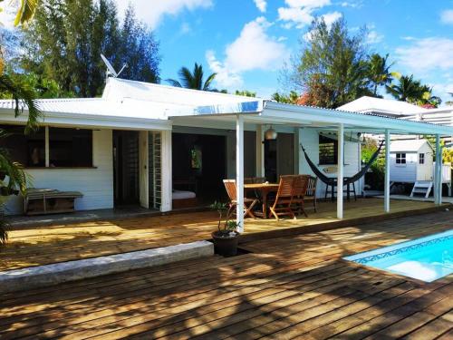 Villa zen Bali piscine privée 3 chambres lotissement les hauts de la vallée d'or — 4-Star Luxury Hotel in Saint-Francois, Guadeloupe