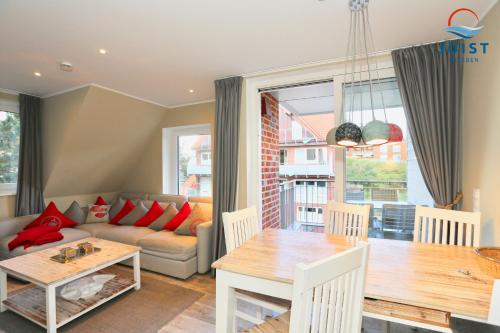 Haus Achterhus 213 Wohnung 13 rote Krabbe — 4-Star Luxury Hotel in Juist, Germany