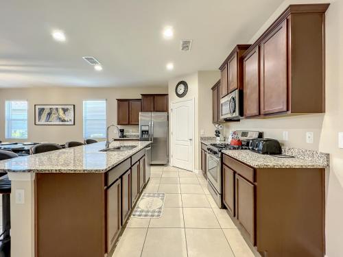 Solterra Resort Davenport FL Clubhouse Area 7 Bedroom 6 Bath Home with Private Pool Spa Lazy River 20 min from Disney - photo 61