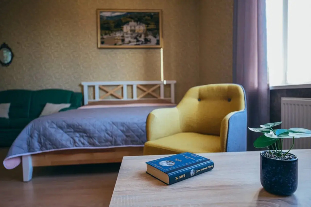 Odnokomnatnaya Kvartira V 100 Metrakh Ot Morya Yantar Kholl Flat in Svetlogorsk, Russia