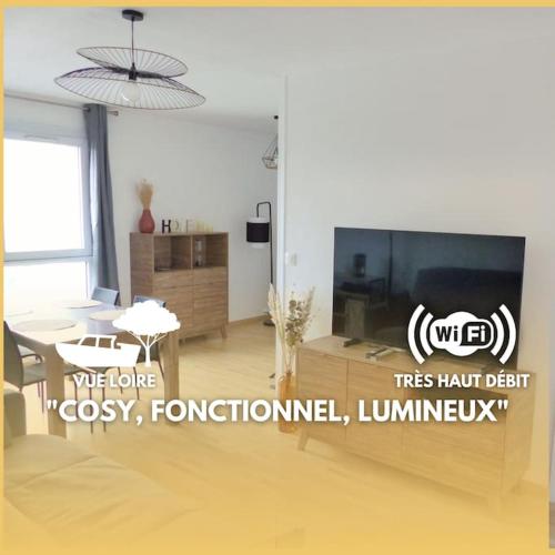 Le Vulcain II 53m 4pers Ile de Nantes in Nantes, France