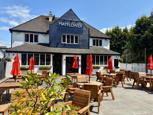 The Mayflower at Austerfield in Doncaster, United Kingdom